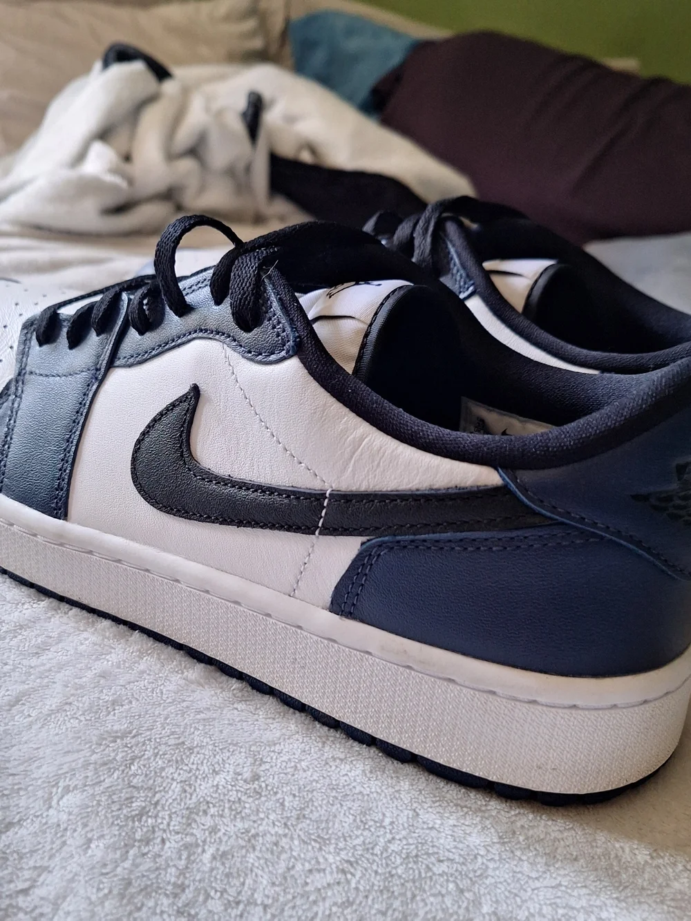 Nike Air Jordan 1 Low GOLF 'Midnight Navy' DD9315-104 Men's Size 12 Shoe